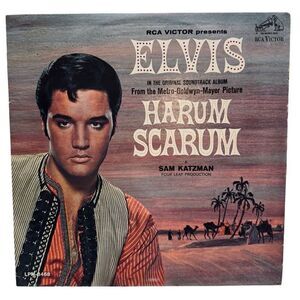 Elvis Presley – Harum Scarum Lp Vinyl Hollywood Pressing Mono LPM-3468